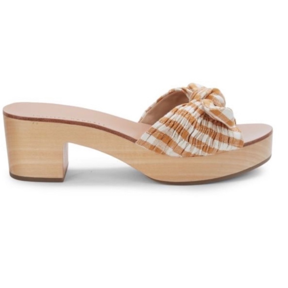 Loeffler Randall Regina Knotted  Women's Platform Sandals size 9.5